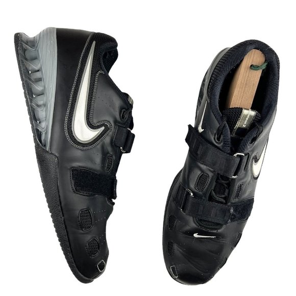 Nike Other - Nike Romaleos 2 Mens Size 14 Powerlifting Shoes Black White Grey 476927-010
